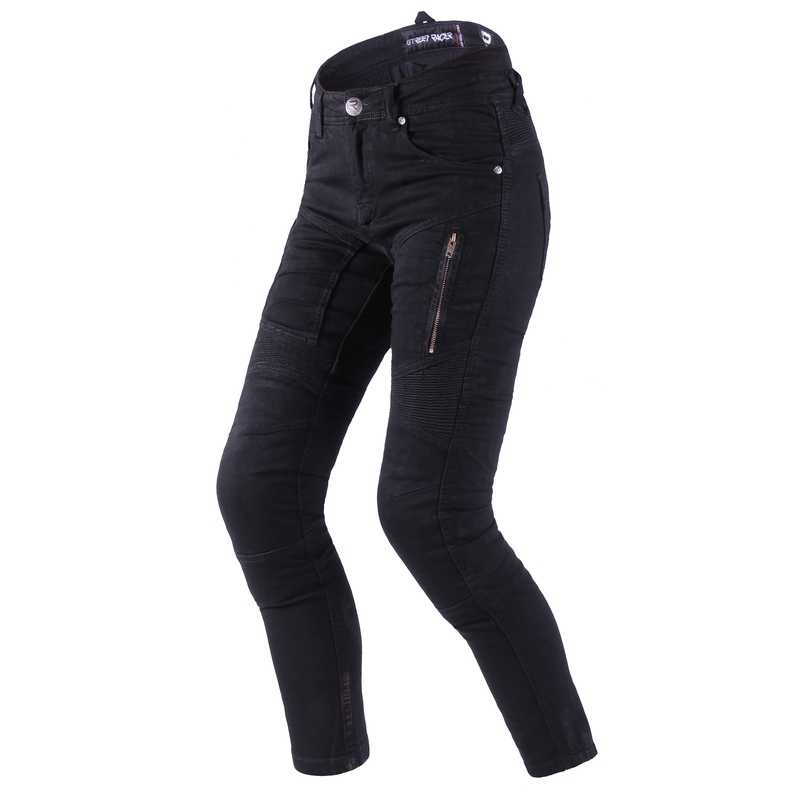 Dámské jeansy Street Racer Stretch II Slim fit CE černé