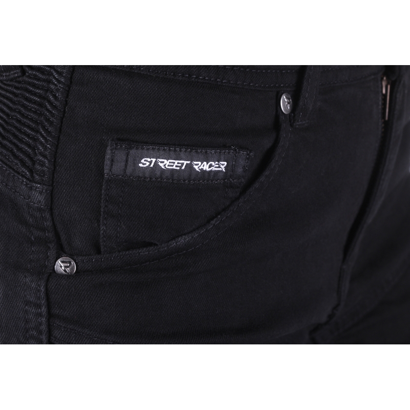Dámské jeansy Street Racer Stretch II Slim fit CE černé