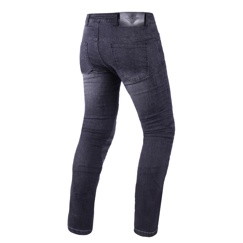 Erweiterte RSA Route CE Motorradjeans schwarz