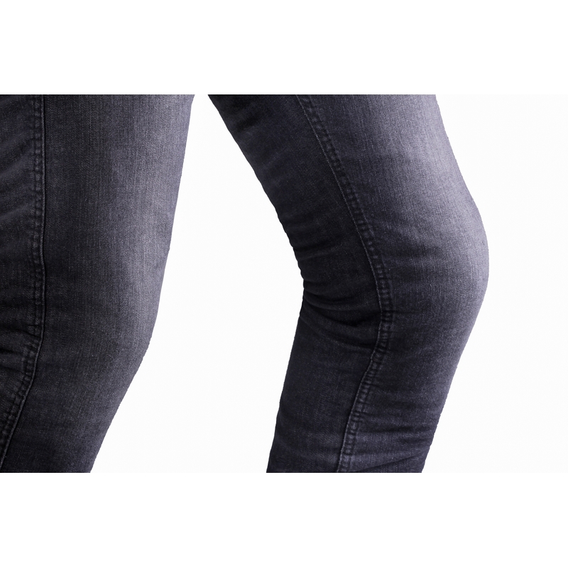 Erweiterte RSA Route CE Motorradjeans schwarz
