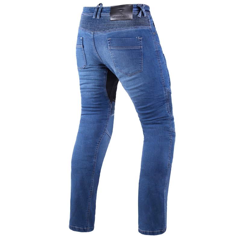 Street Racer Stretch II CE Blaue erweiterte Motorradjeans