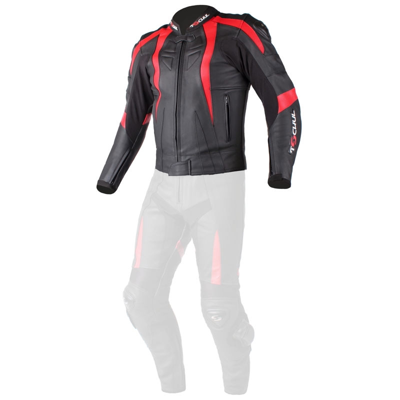 Herrenjacke Tschul 747 Speedster schwarz-rot - II. Qualität