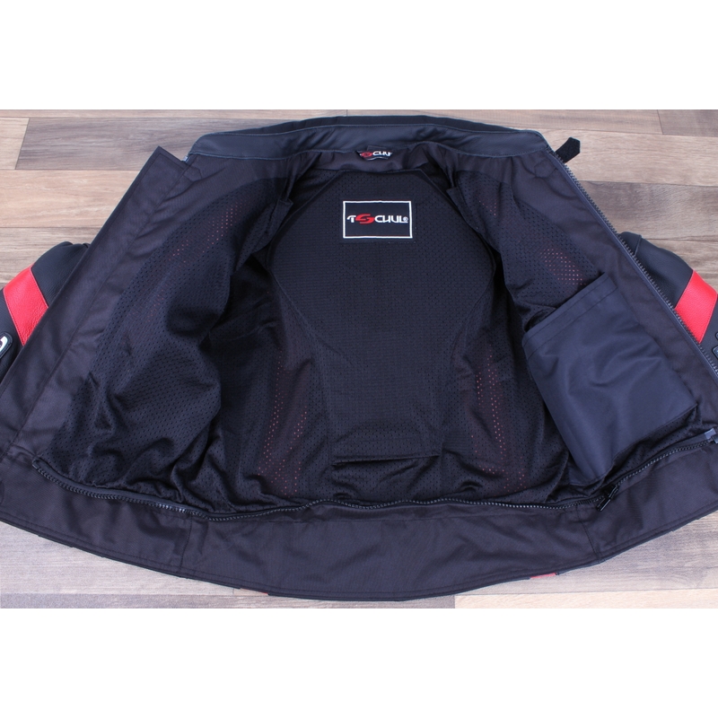 Herrenjacke Tschul 747 Speedster schwarz-rot - II. Qualität