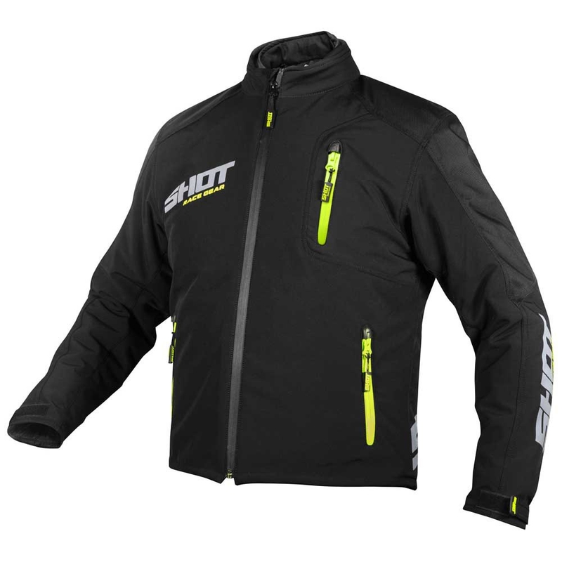 Jacke Shot Climatic schwarz-fluo gelb Ausverkauf