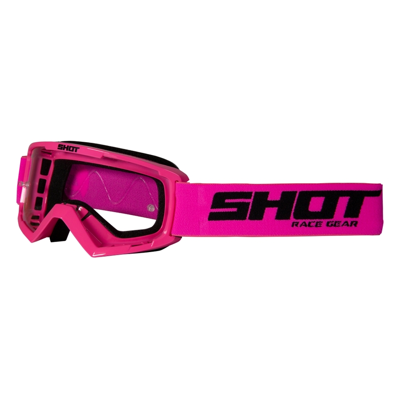 Kinder-Motocross-Brille Shot Rocket rosa