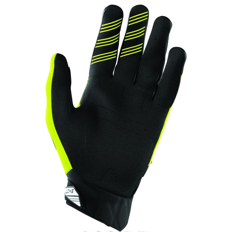 Kinder Motocross Handschuhe Shot Devo Storm schwarz-fluo gelb