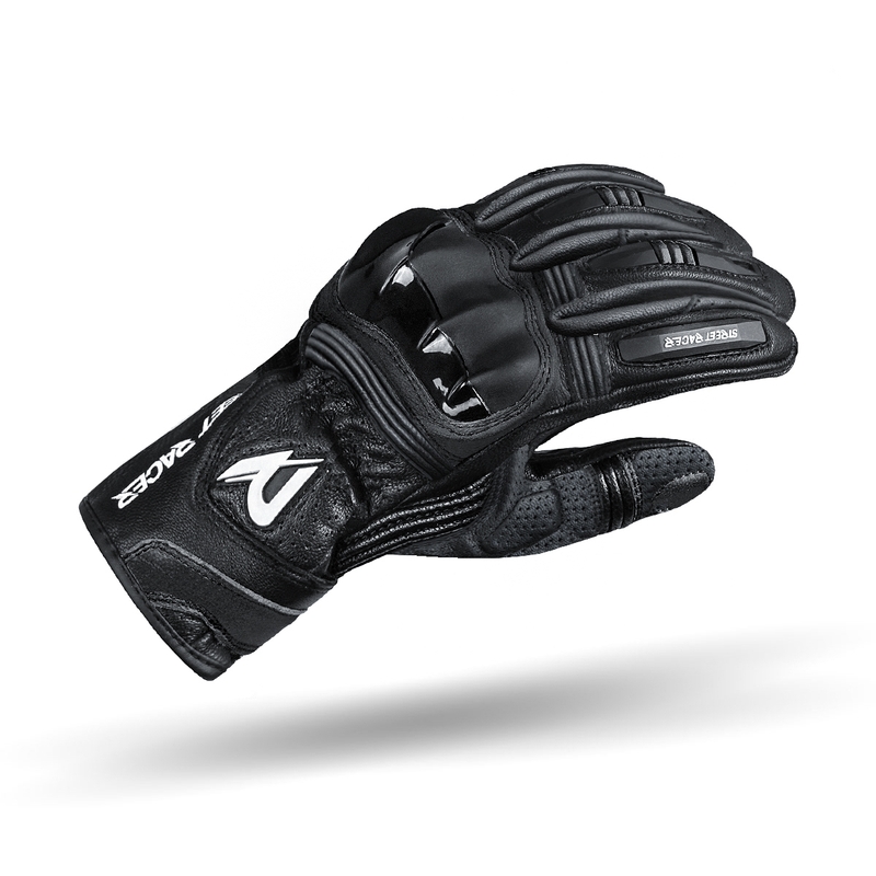 Motorradhandschuhe Street Racer GPR schwarz - Qualität II