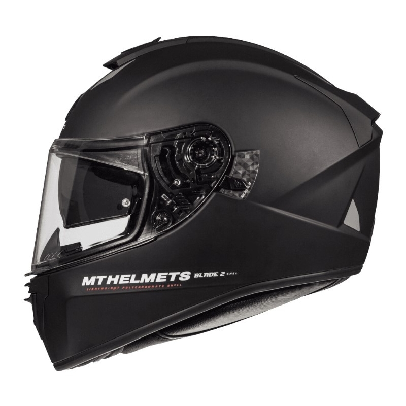 MT Blade 2 SV Massiv schwarz matt Integral Motorradhelm - Grade II