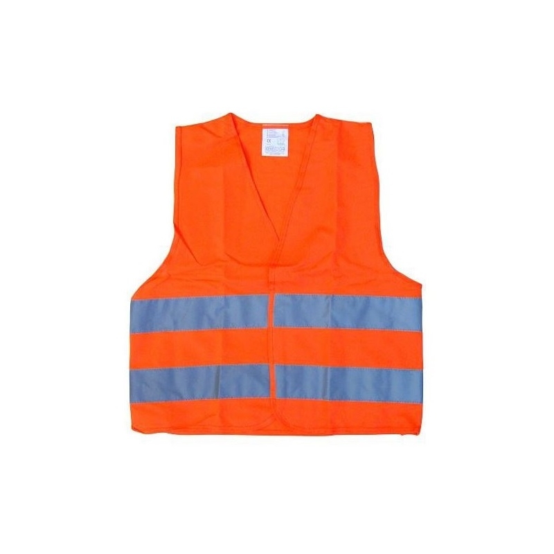 Warnweste orange für Kinder