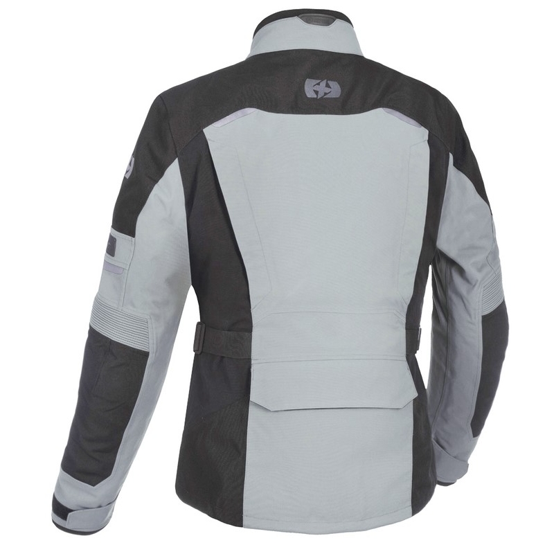 Oxford Advanced Mondial Motorradjacke grau und schwarz