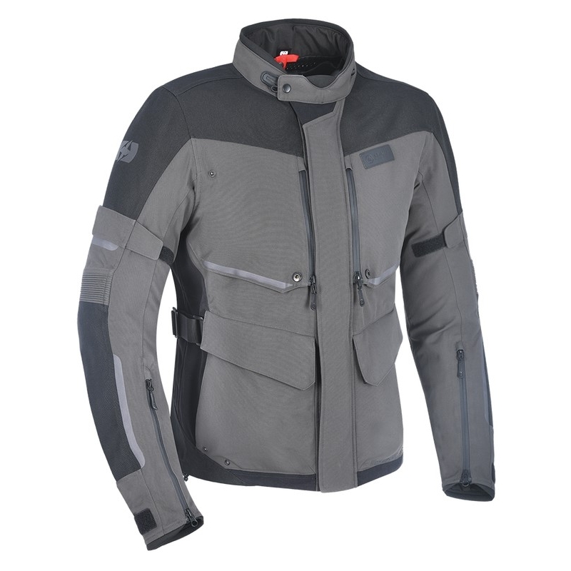 Oxford Advanced Mondial Schwarz-Dunkelgrün Motorradjacke