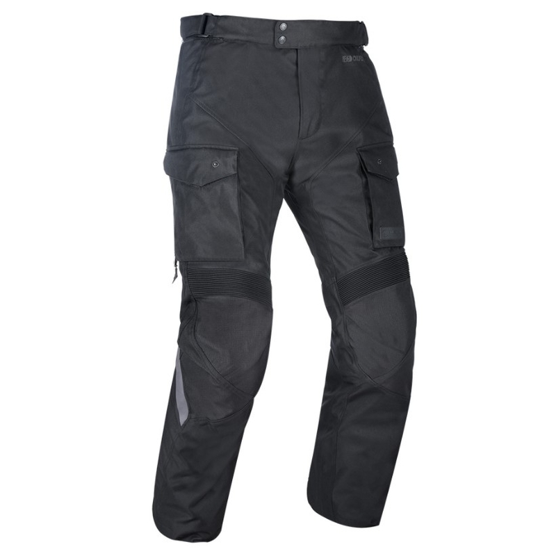 Oxford Advanced Continental Schwarz Motorradhosen Ausverkauf