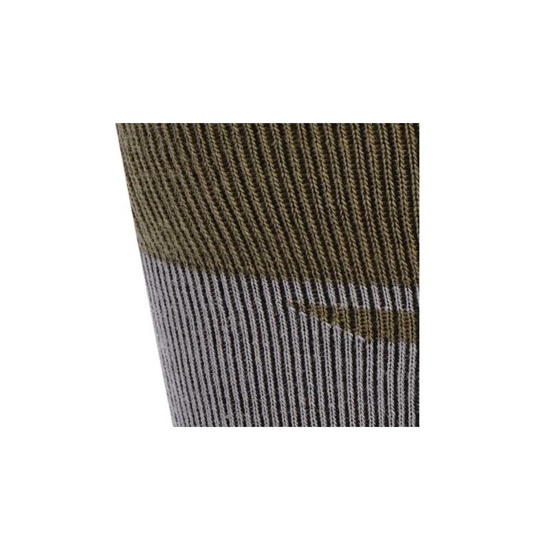 Oxford Merino Socken khaki grün