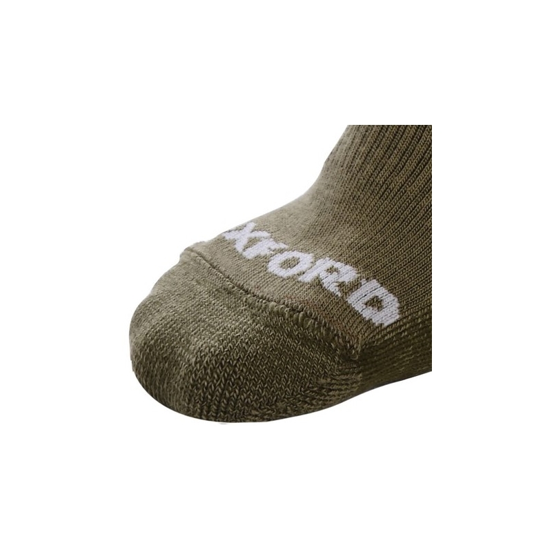 Oxford Merino Socken khaki grün