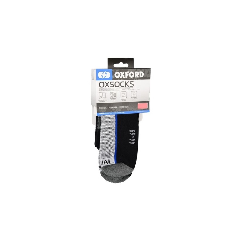 Oxford Thermo-Socken grau-schwarz-blau