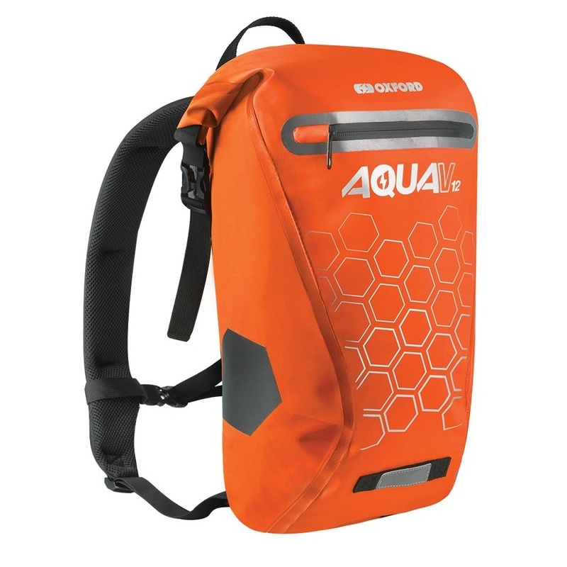 Wasserdichter Rucksack Oxford AQUA V12 orange 12 l