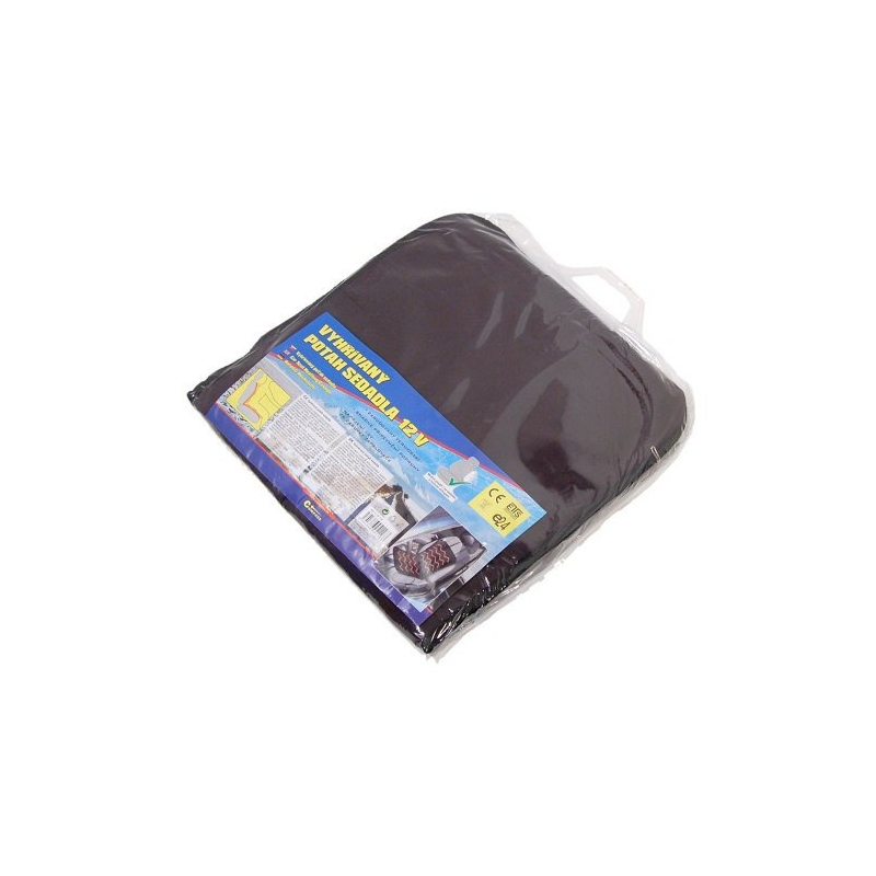 Beheizter Sitzbezug mit Thermostat 12V - schwarz