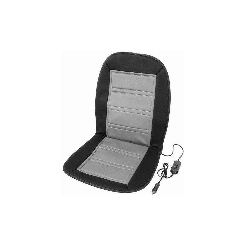 Beheizter Sitzbezug mit Thermostat 12V LADDER grau