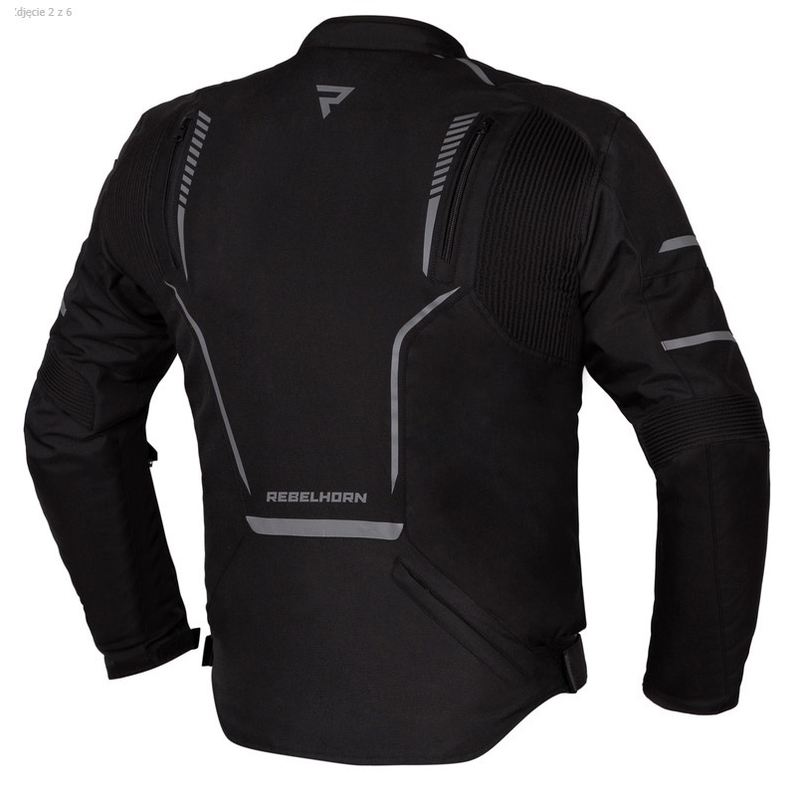 Rebelhorn Blast Black Motorradjacke Ausverkauf