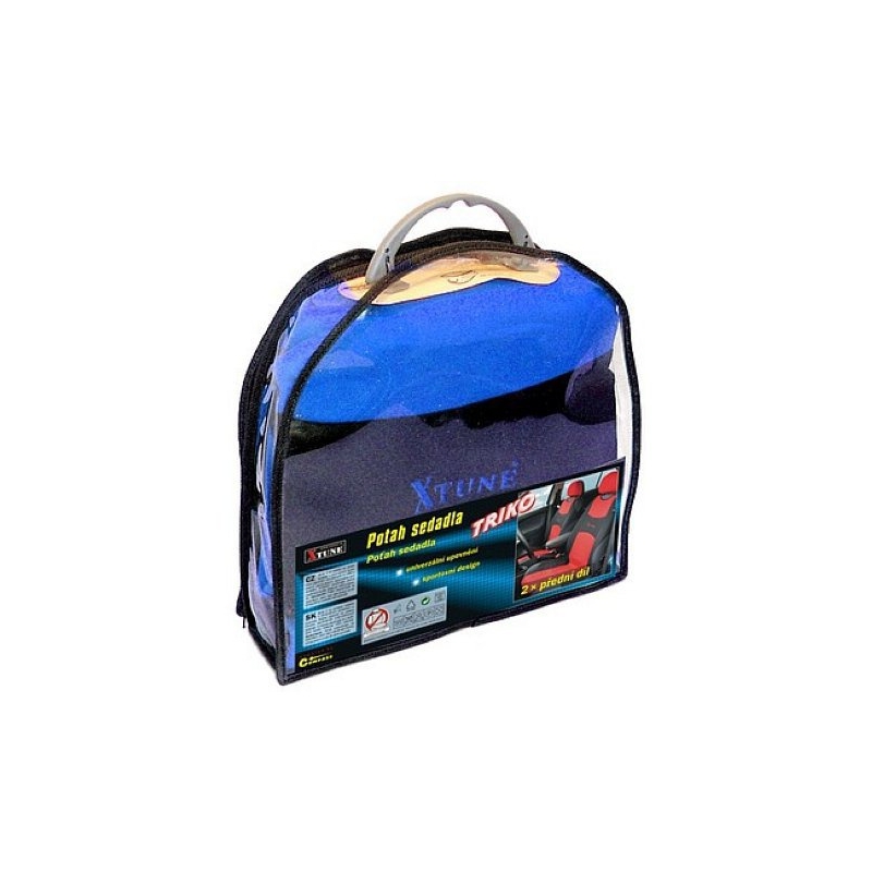Sitzbezug TRIKO 2tlg. blau