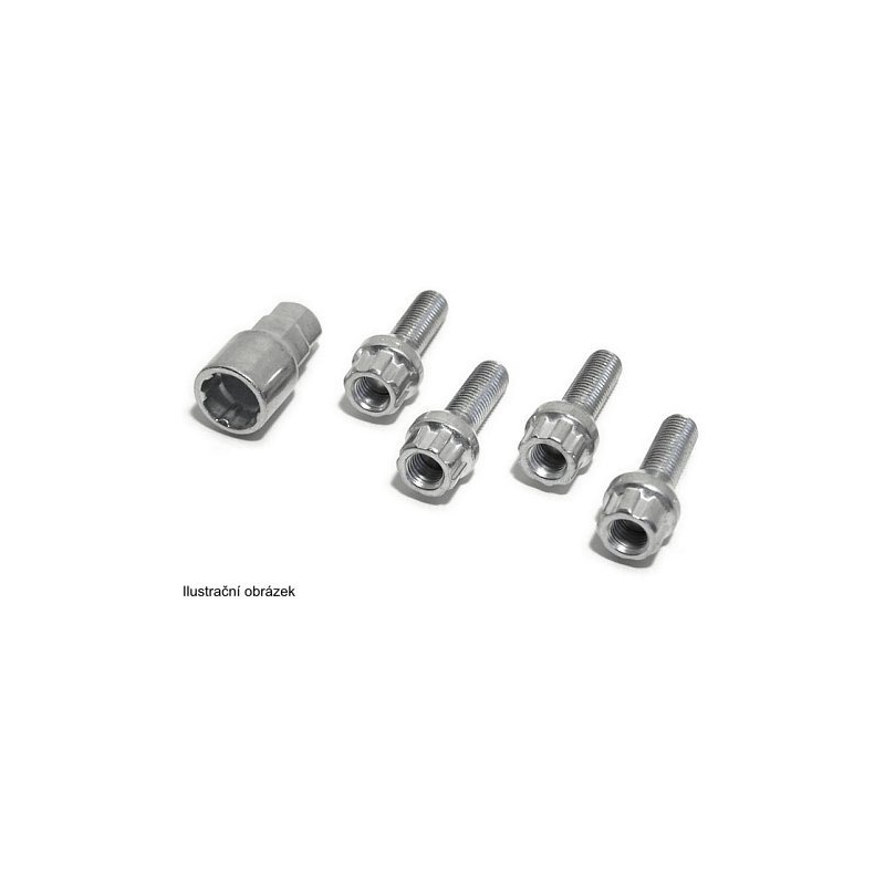 Sicherheitsradbolzen M14x1 D