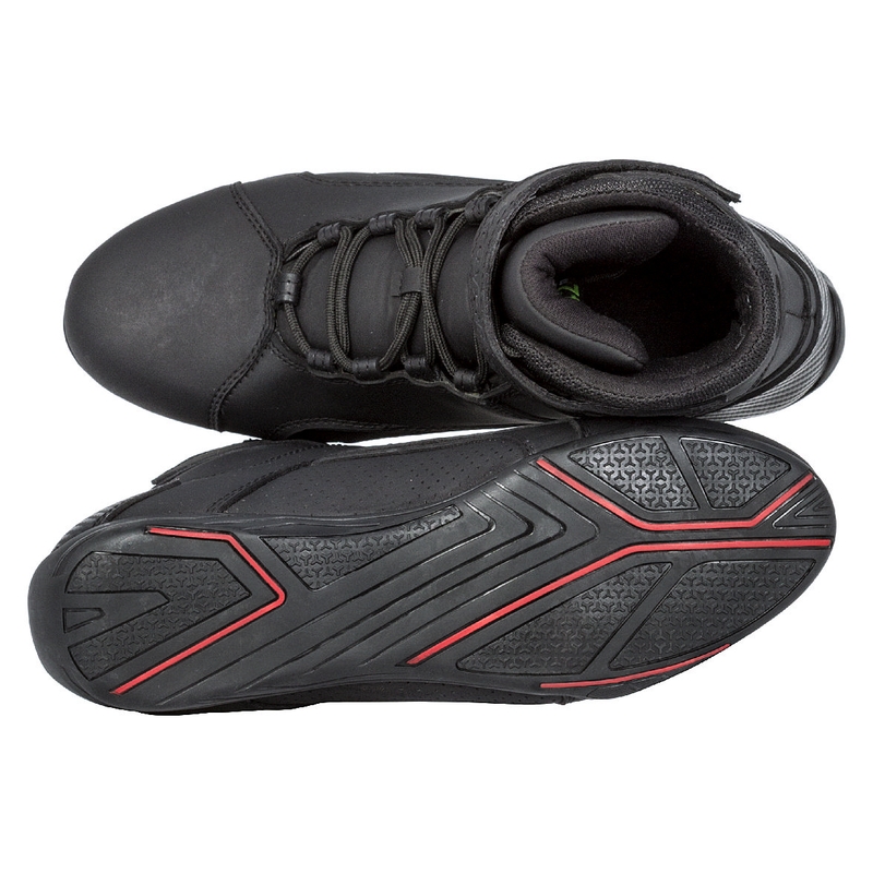 Kore Velcro 2.0 Motorradstiefel schwarz