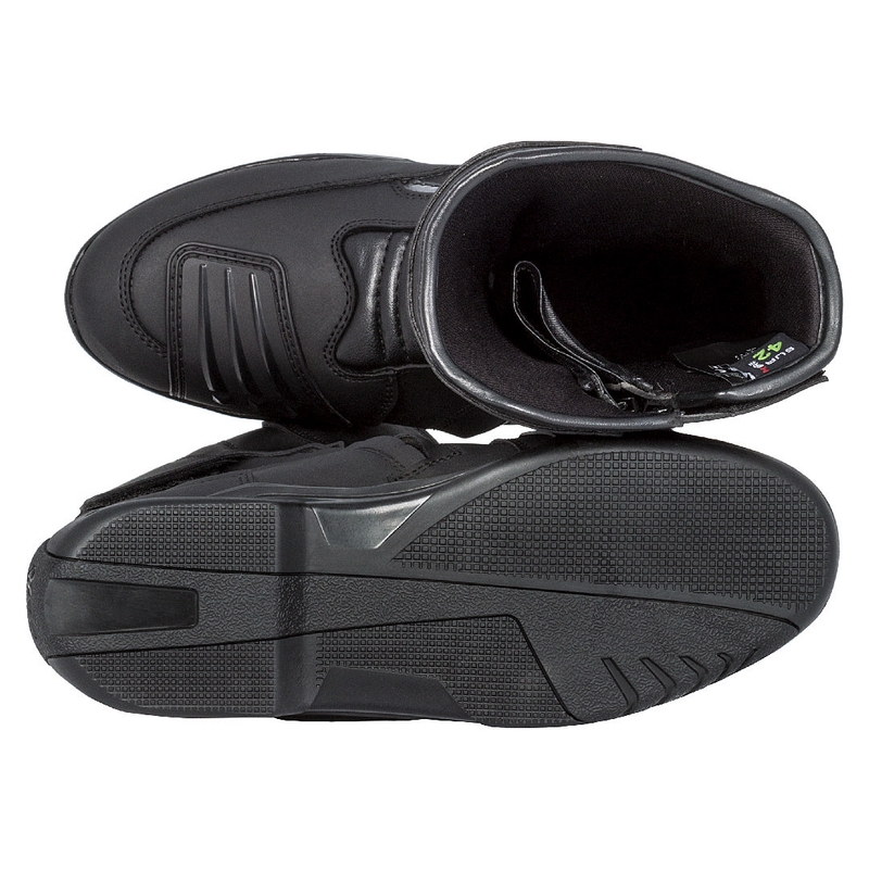 Kore Touring Long Flex Schwarz Motorradstiefel
