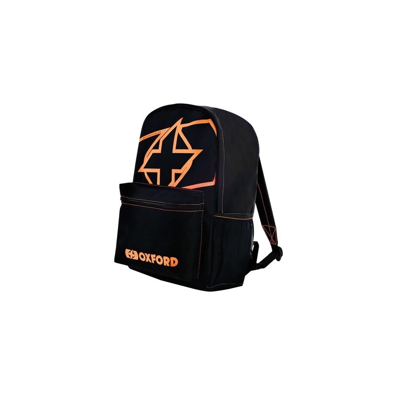 Rucksack Oxford X-Rider schwarz-fluo orange