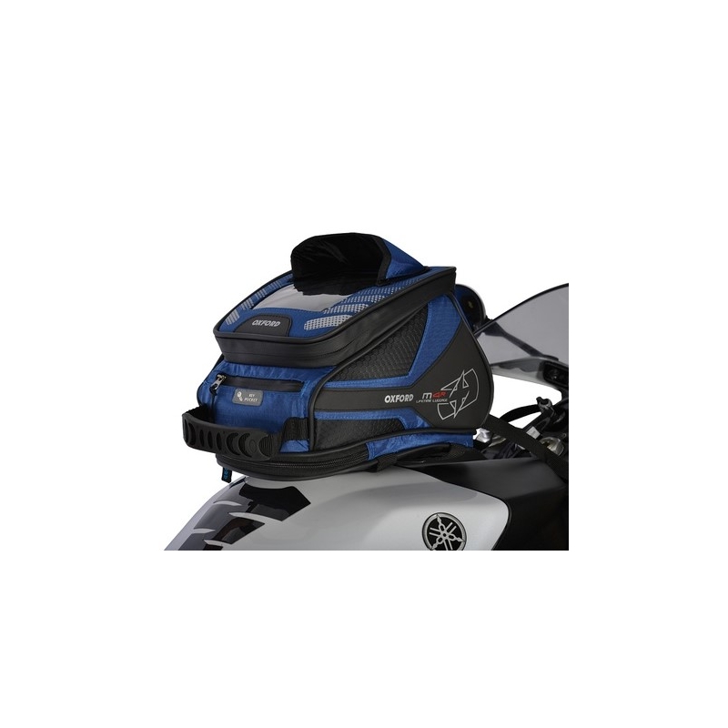 Tankrucksack und Satteltasche Oxford M4R Tank 'n' Tailer schwarz und blau
