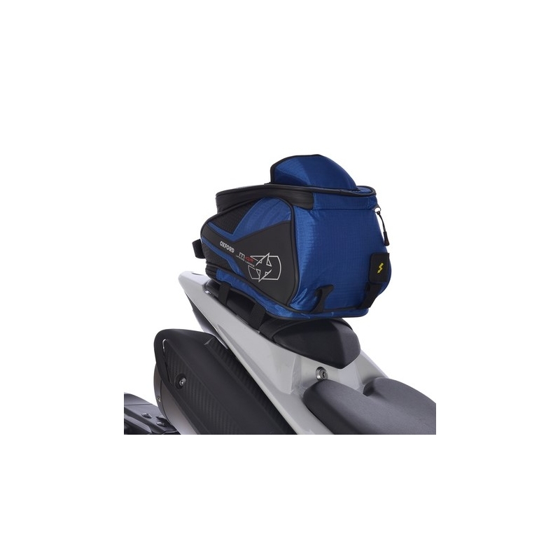 Tankrucksack und Satteltasche Oxford M4R Tank 'n' Tailer schwarz und blau