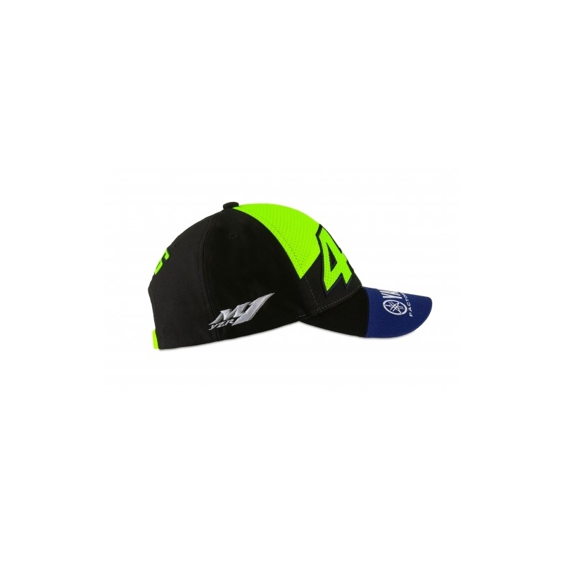 Kindermütze Valentino Rossi VR46 YAMAHA blau-schwarz-gelb