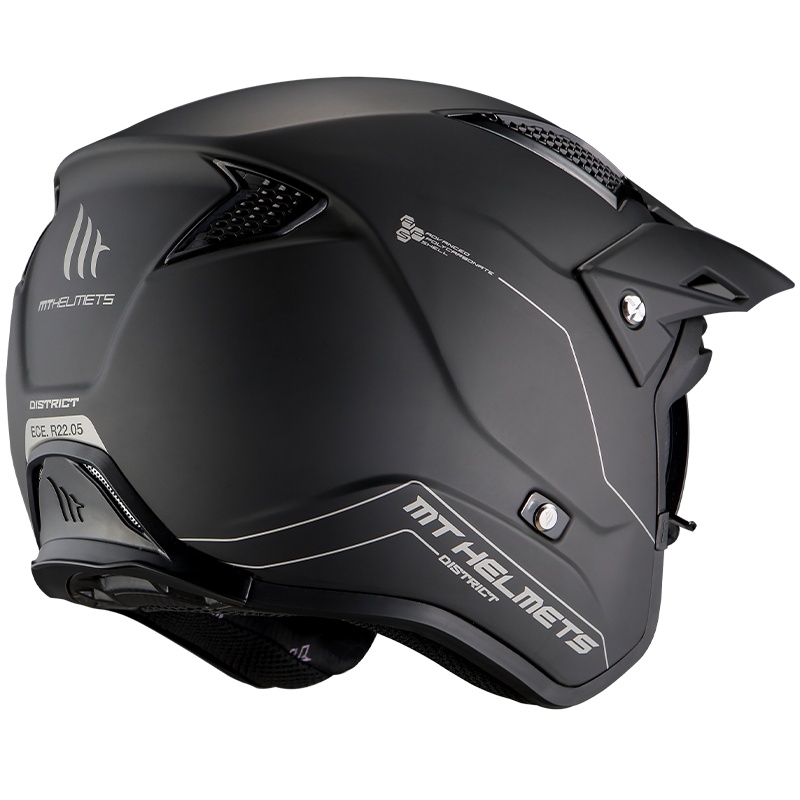Motorradhelm MT Streetfighter SV Solid black matt - Grade II