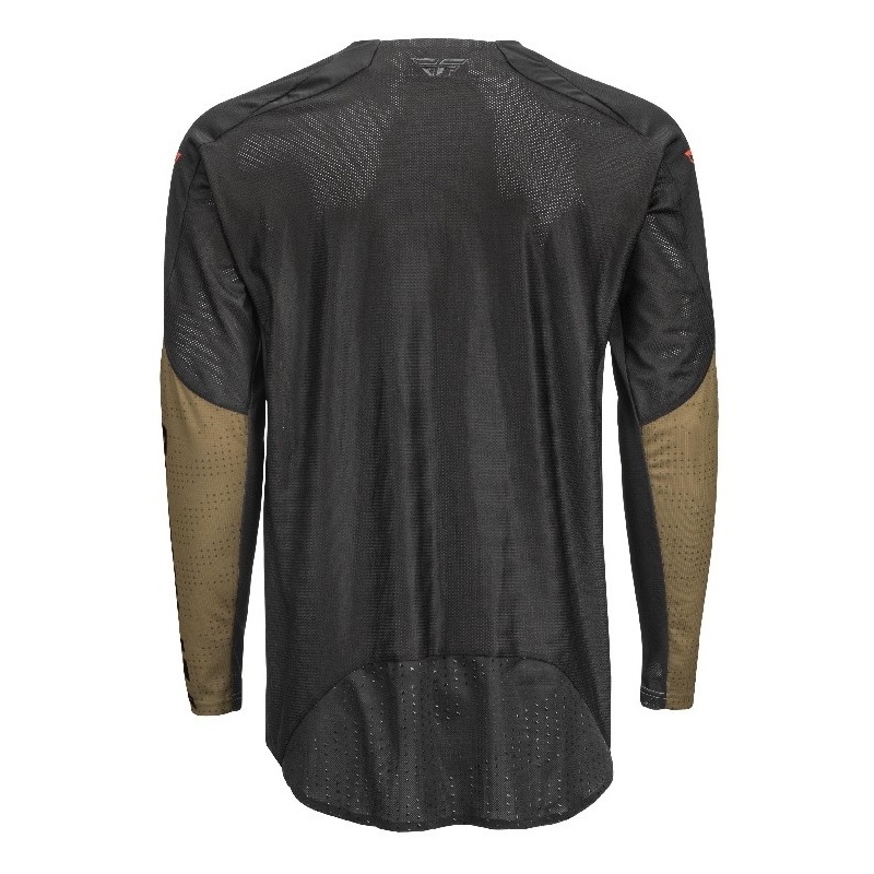 Motocross Trikot FLY Racing Evolution 2021 grün-schwarz-rot Ausverkauf
