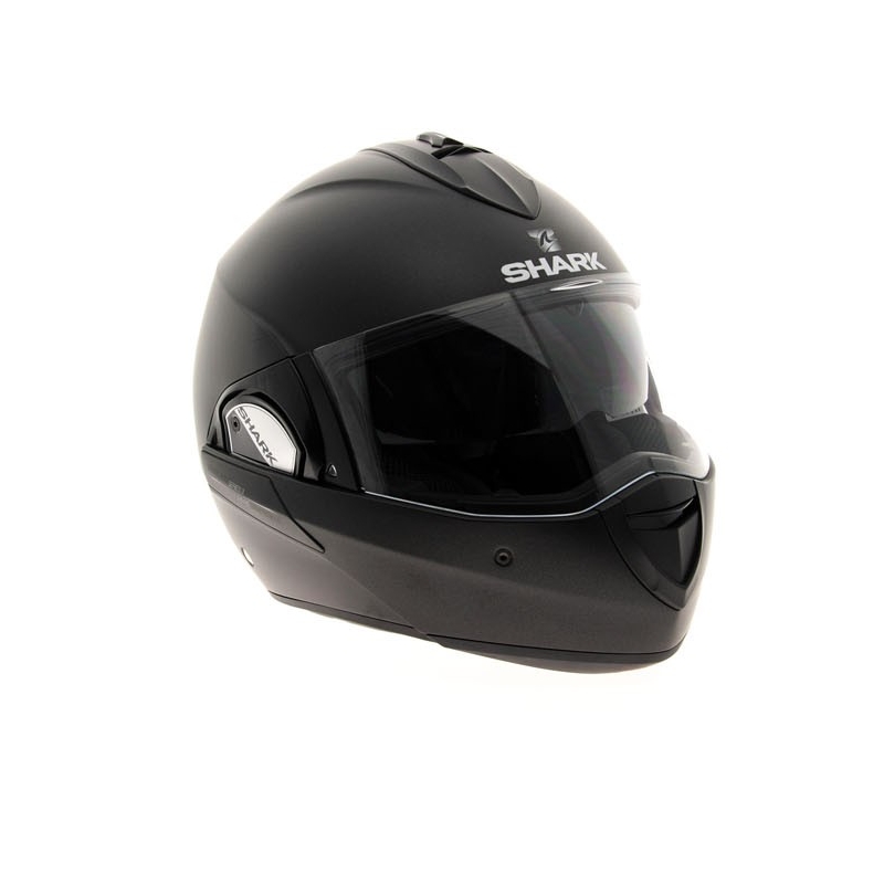 Klapphelm SHARK EVOLINE 3 Uni Mat schwarz matt - Grad II