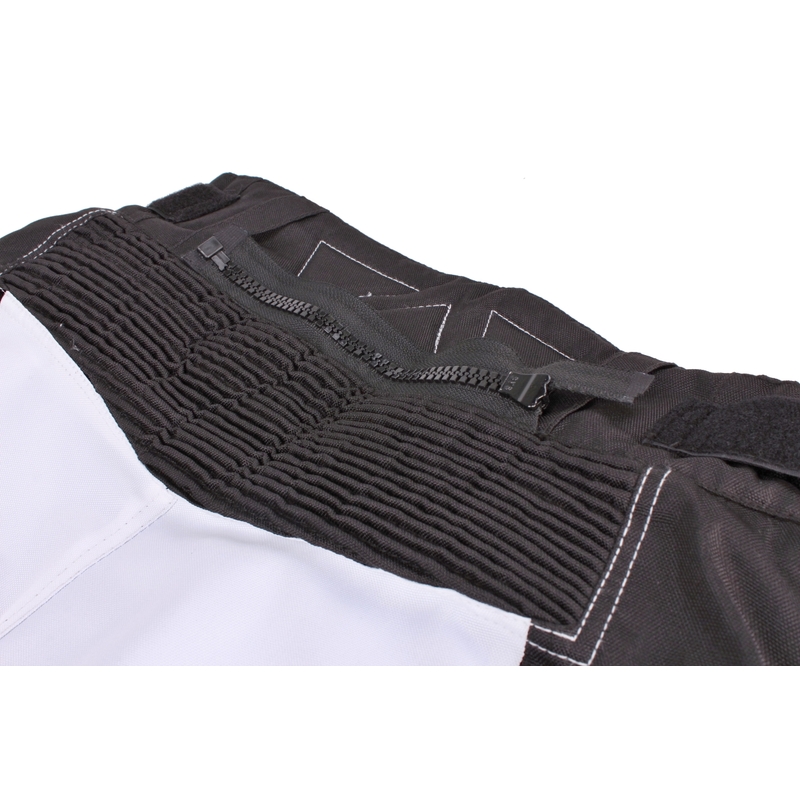 Motorradhose RSA Greby schwarz/weiß - Qualität II