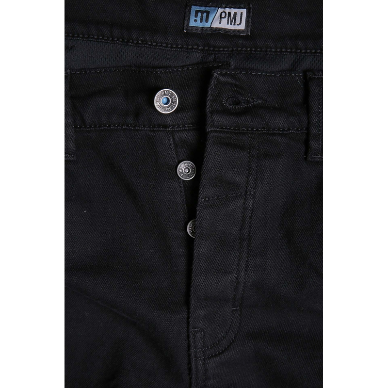 PMJ Caferacer Legend Schwarze Motorradjeans