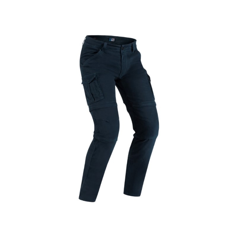 PMJ Santiago Zip Motorrad Jeans Dunkelblau Ausverkauf
