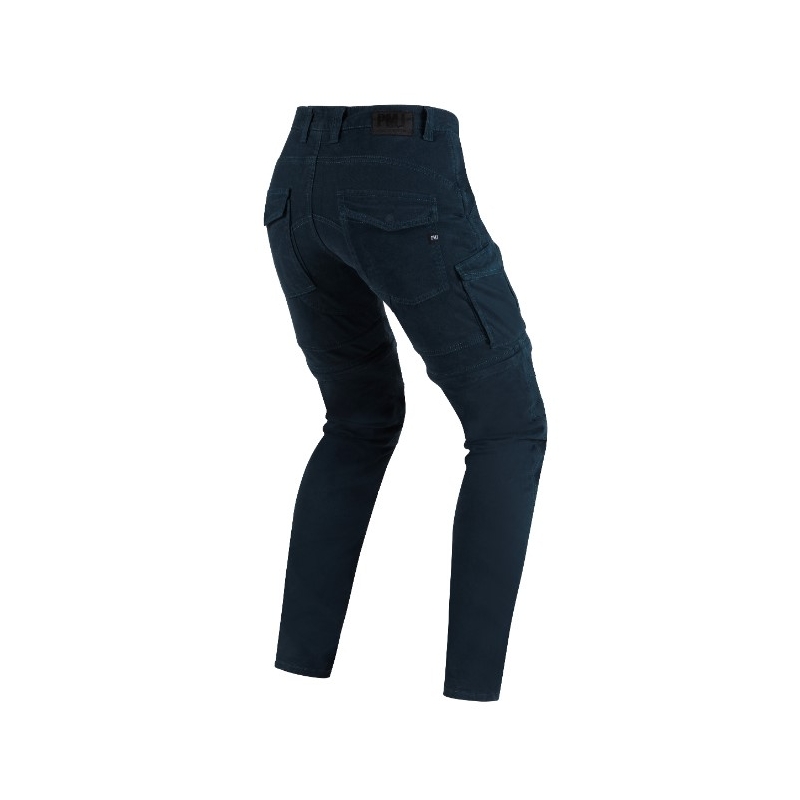 PMJ Santiago Zip Motorrad Jeans Dunkelblau Ausverkauf