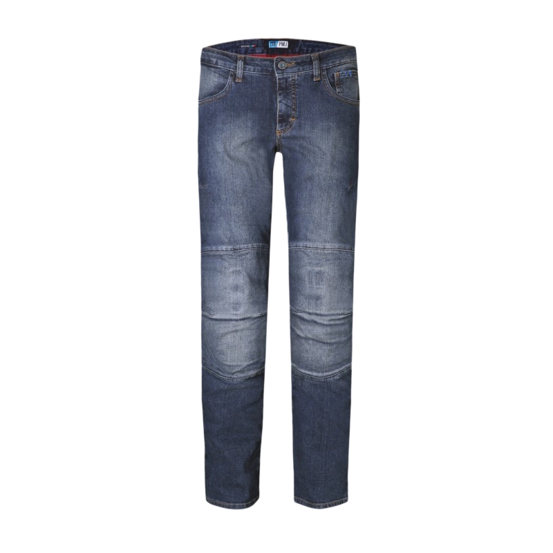 Damen Motorradjeans PMJ Carolina blau Ausverkauf