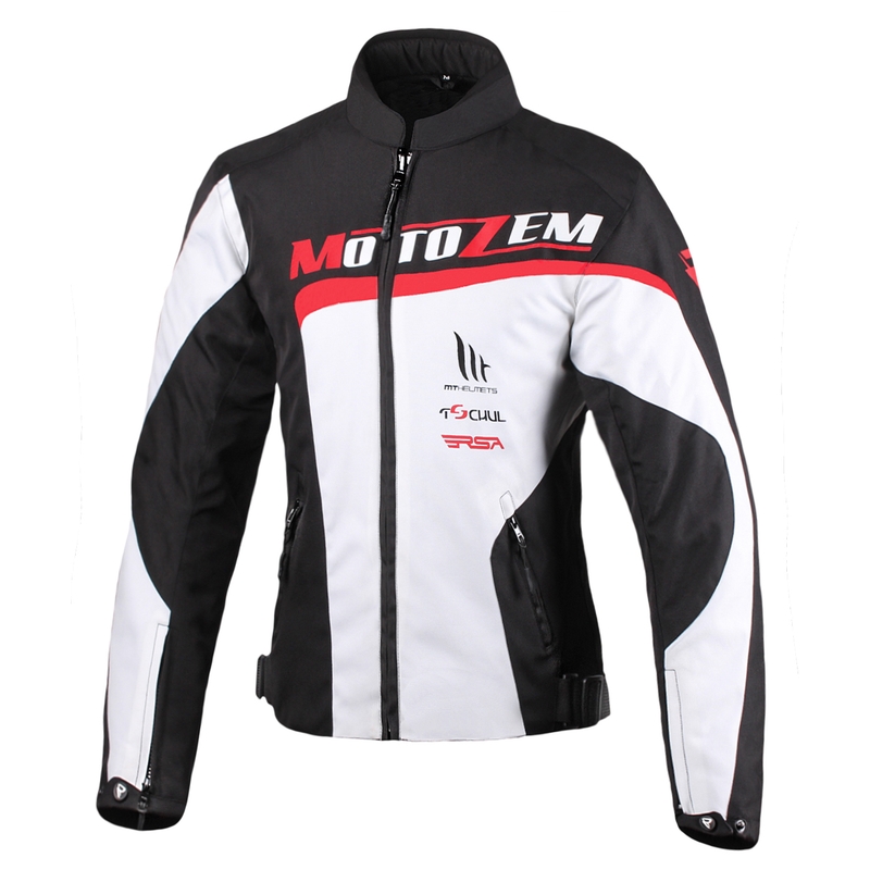 Frauen MotoZem Team Motorradjacke Ausverkauf