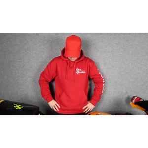 Sweatshirt Fangen Sie mich, wenn Sie können rot