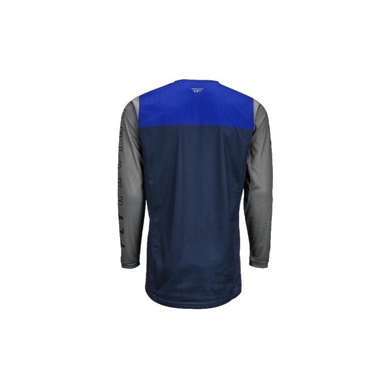 Motocross Trikot FLY Racing Kinetic K121 2021 blau-grau