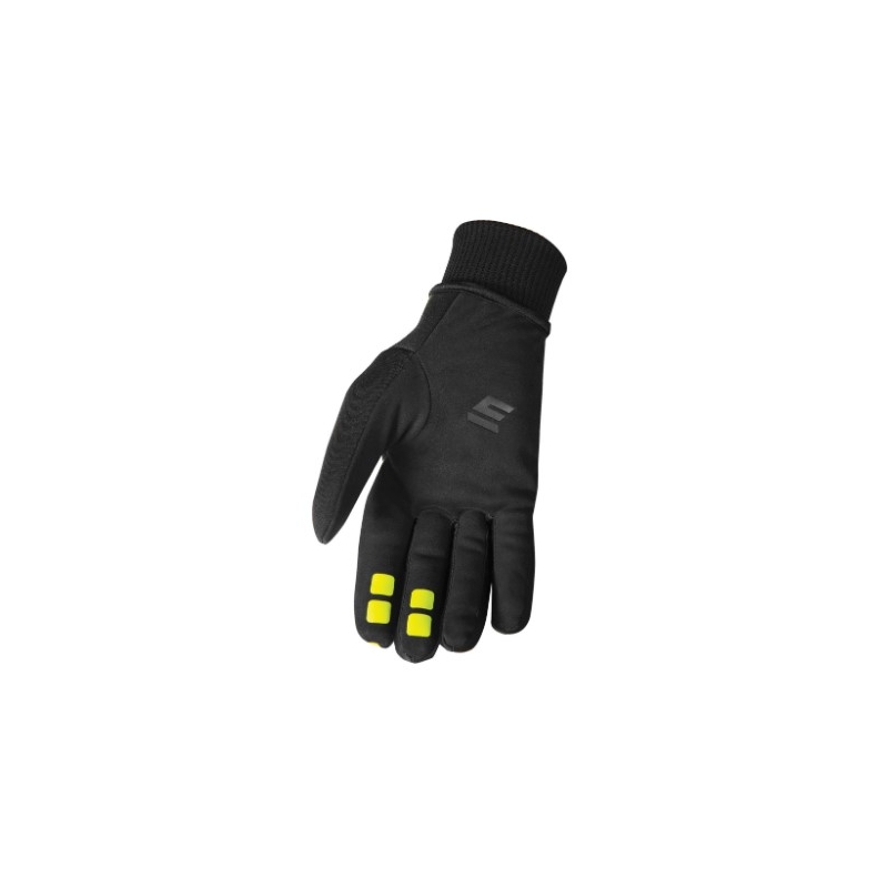 Motocross Handschuhe Shot Climatic 2.0. schwarz-fluo gelb Ausverkauf