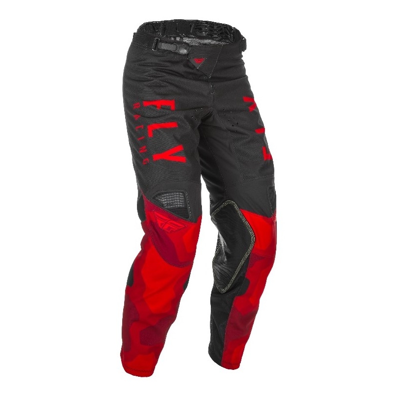 Motocross Hose FLY Racing Kinetic K221 2021 rot und schwarz