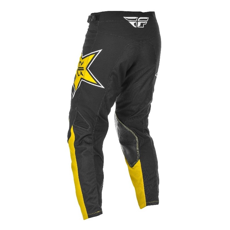 Motocross-Hose FLY Racing Kinetic Rockstar 2021 gelb-schwarz