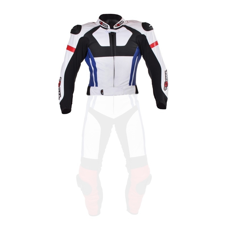 Herrenjacke Tschul 580 weiß-rot-blau-schwarz - II. Qualität