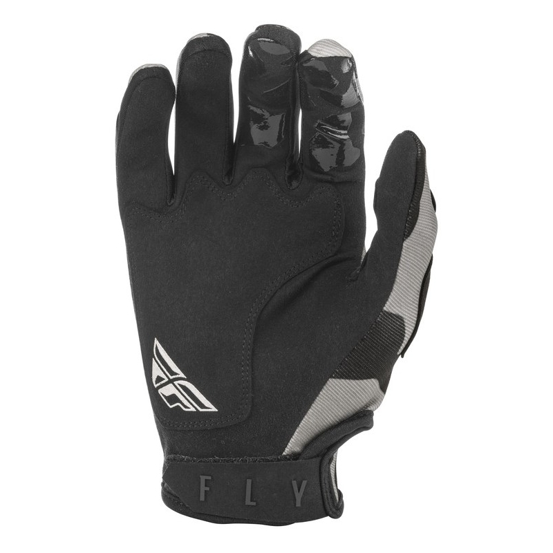 Motocross-Handschuhe FLY Racing Kinetic K221 schwarz-grau