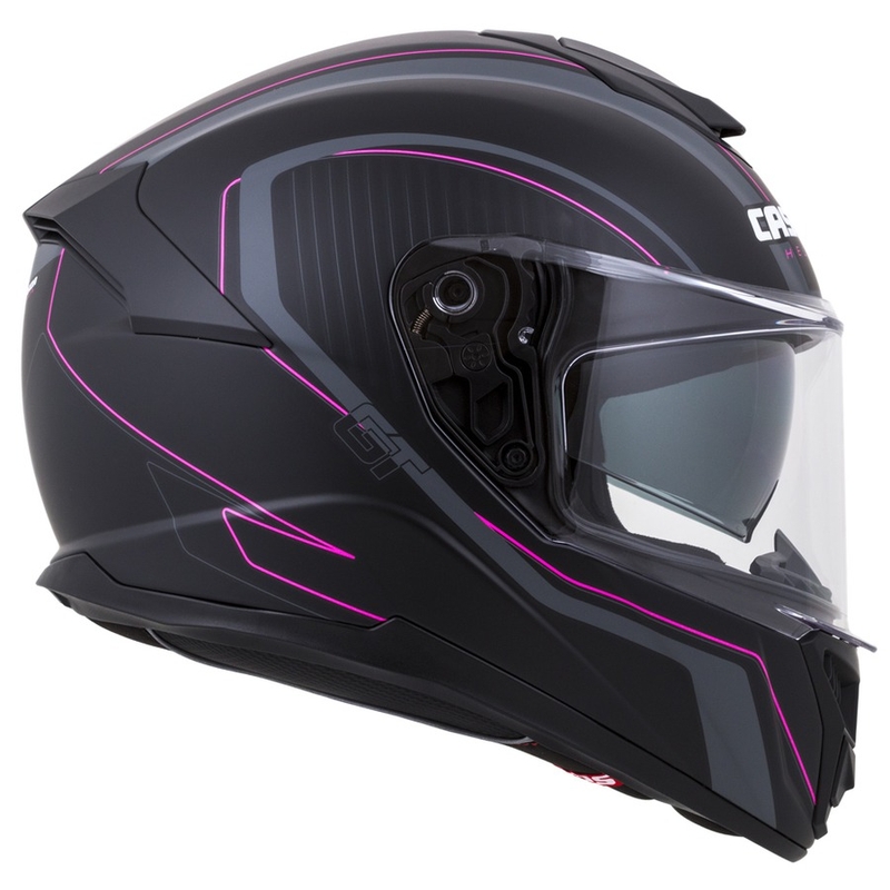 Integralhelm Cassida Integral GT 2.0 Reptyl schwarz-grau-rosa