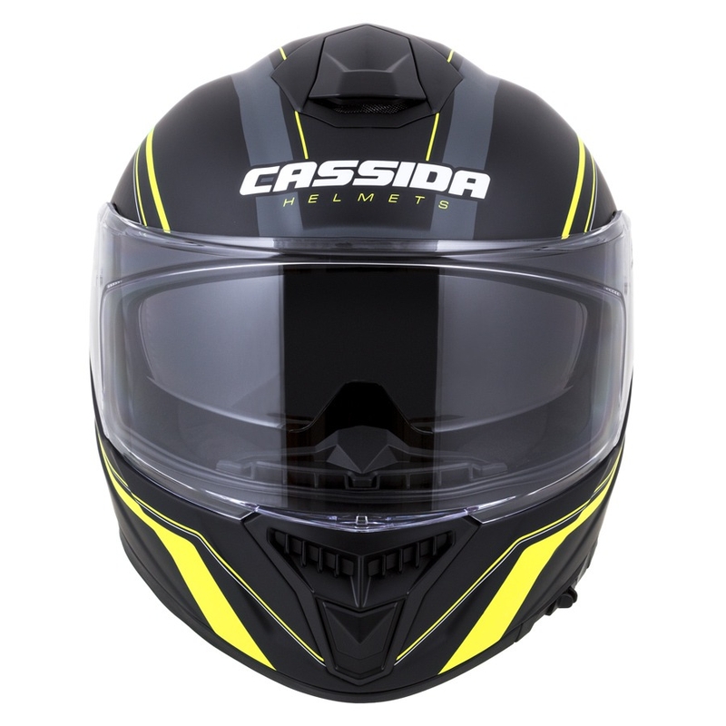 Integralhelm Cassida Integral GT 2.0 Reptyl schwarz-grau-fluo gelb