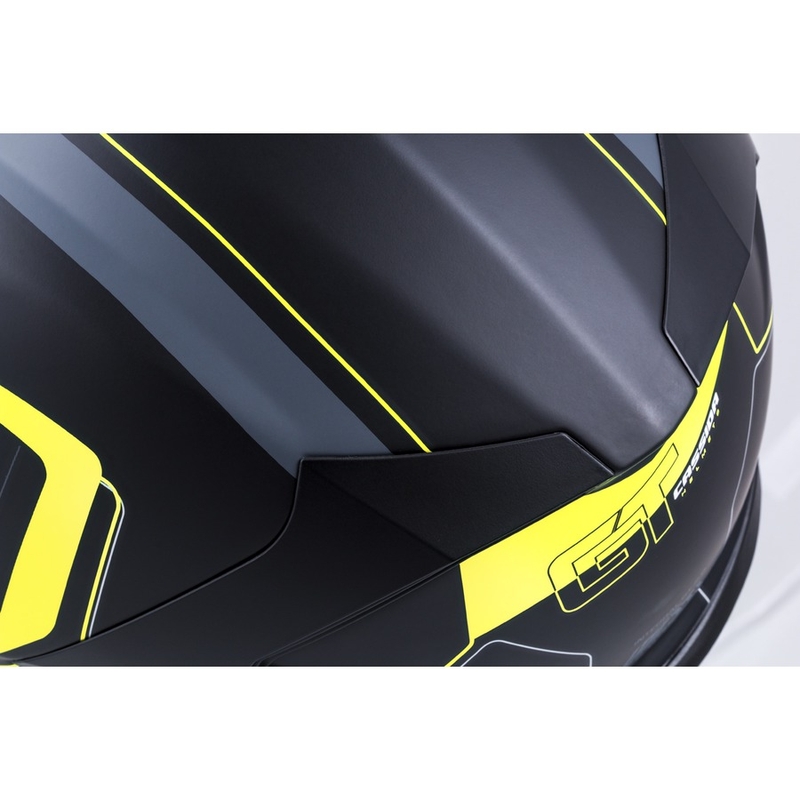 Integralhelm Cassida Integral GT 2.0 Reptyl schwarz-grau-fluo gelb
